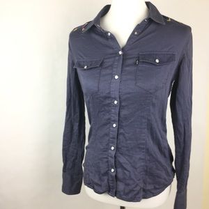 Levi’s Snap Button Down Top
